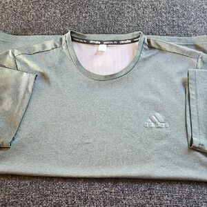 Adidas Climalite Shirt in Sage Green